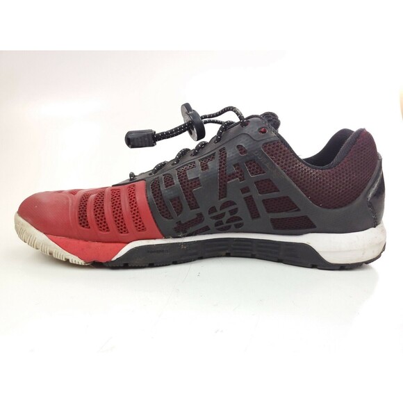 Women's Reebok Crossfit CF74 Red/Black Shoes Size 8 - Picture 2 of 9